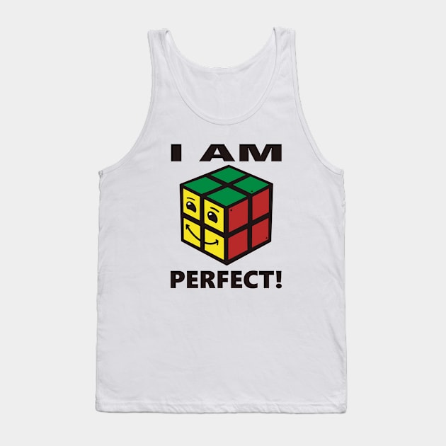 I Am Perfect Tank Top by vender